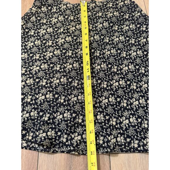 Vintage Compagnie Internationale Express Skirt 90s Grunge Y2K Medium Goth Black - Picture 7 of 11